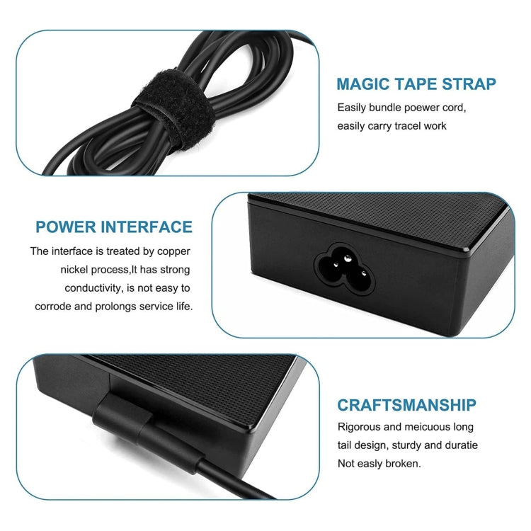 100W 20V 5A USB Type-C Plug Laptop Notebook Power Adapter For ASUS, Plug:EU Plug