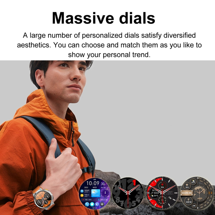 LEMFO K66 1.85 inch Bluetooth Call Smart Watch, Support Heart Rate / Blood Oxygen(Black) - free shipping - PMC TechLife - Order now!