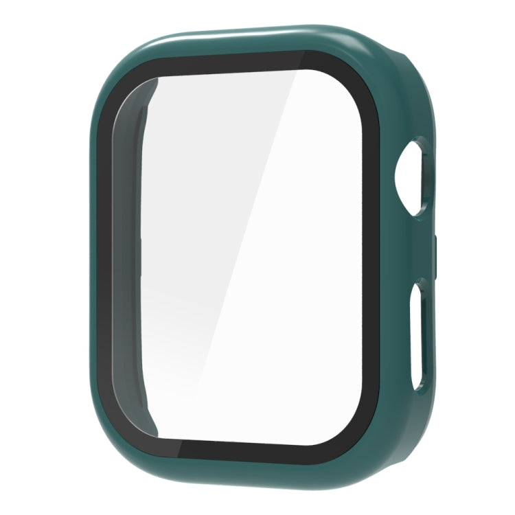 For Huawei Watch D2 Tempered Glass Film Integrated PC Watch Protective Case(Green)
