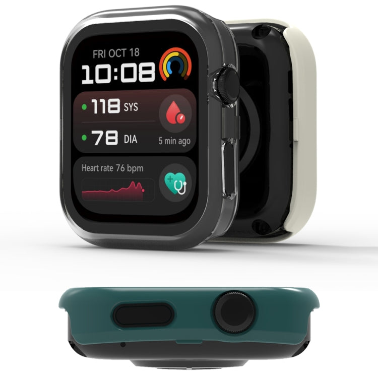 For Huawei Watch D2 Tempered Glass Film Integrated PC Watch Protective Case(Green) - Watch Cases by PMC TechLife | Online Shopping South Africa | PMC TechLife | Buy Now Pay Later Mobicred