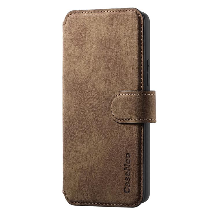 For Honor 400 Pro Global 160.8mm CaseNeo MagSafe RFID Anti-theft Retro Leather Phone Case(Brown)