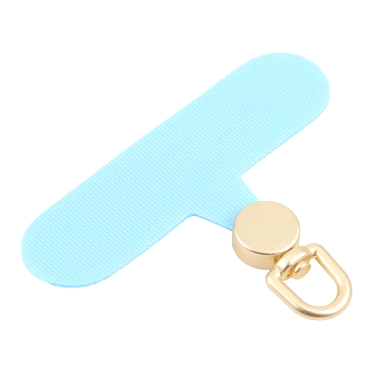 360 Degree Rotation Mobile Phone Lanyard Fixing Gasket(Sky Blue)
