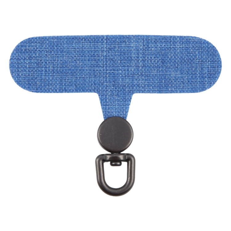 360 Degree Rotation Mobile Phone Lanyard Fixing Gasket(Dark Blue)