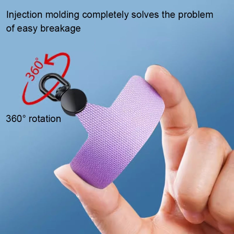 360 Degree Rotation Mobile Phone Lanyard Fixing Gasket(Red) - free shipping - PMC Jewellery - Order now!