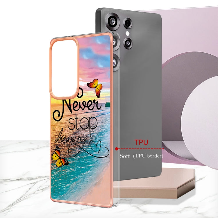 For Samsung Galaxy S25 Ultra 5G Electroplating IMD TPU Phone Case(Dream Butterfly) - Galaxy S25 Ultra 5G Cases by PMC Jewellery | Online Shopping South Africa | PMC Jewellery | Buy Now Pay Later Mobicred