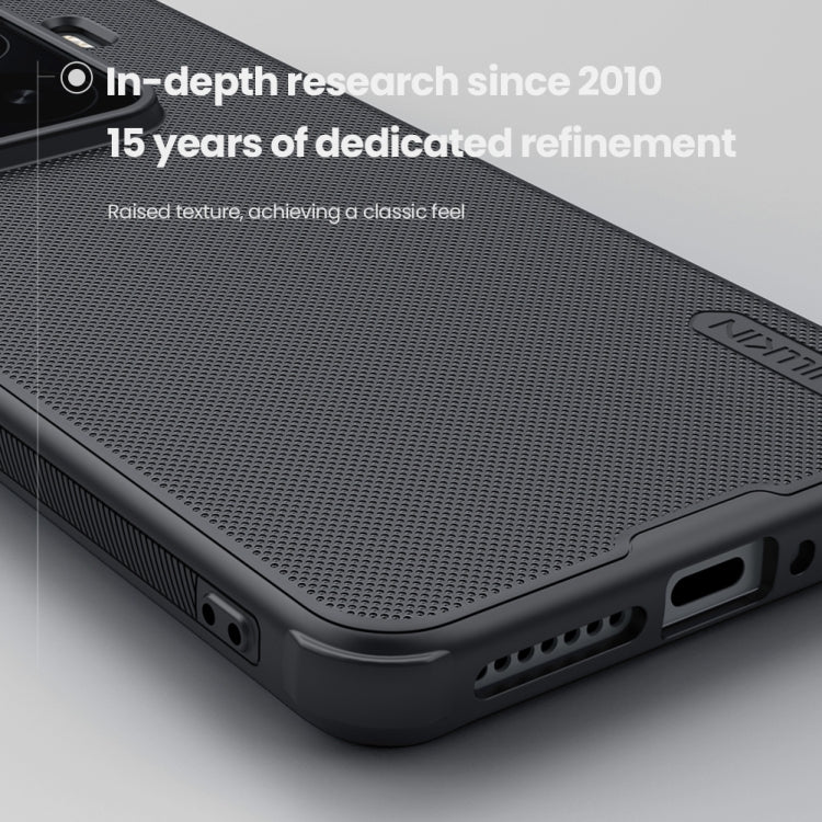 For Xiaomi 15 Pro NILLKIN Frosted Shield Pro PC + TPU Phone Case(Black)