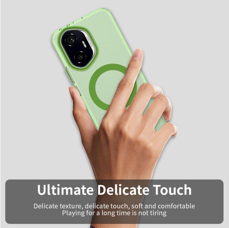 For Honor 300 Candy Magsafe PC Hybrid TPU Phone Case(Green)