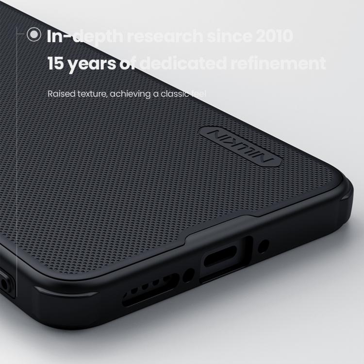 For Xiaomi Poco X7 Pro NILLKIN Frosted Shield Pro Magnetic Phone Case(Black) - Xiaomi Cases by NILLKIN | Online Shopping South Africa | PMC Jewellery | Buy Now Pay Later Mobicred