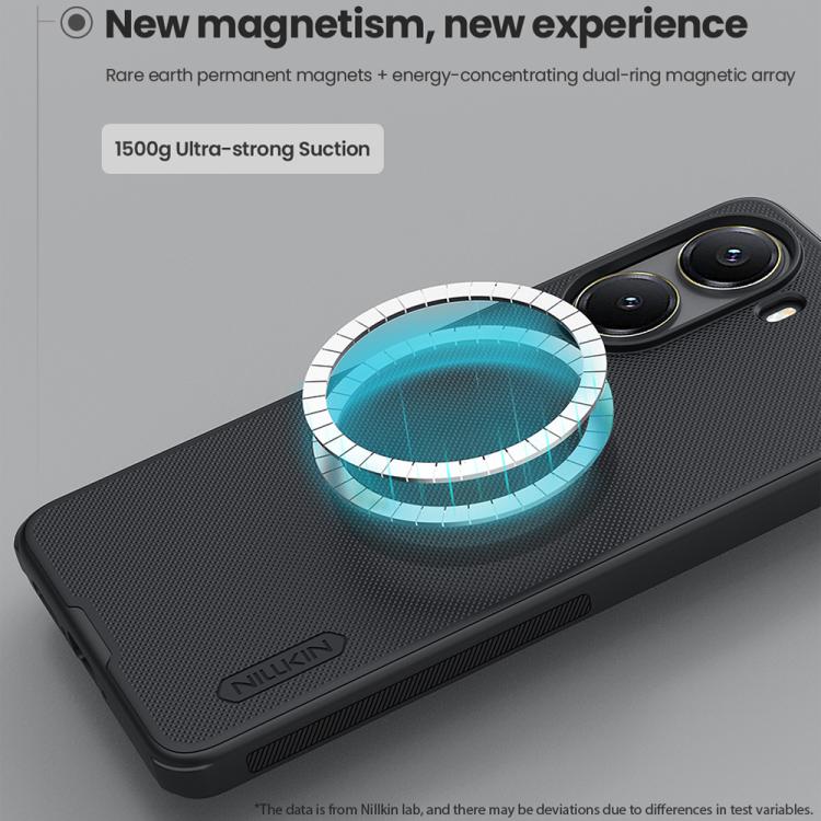 For Xiaomi Poco X7 Pro NILLKIN Frosted Shield Pro Magnetic Phone Case(Black) - Xiaomi Cases by NILLKIN | Online Shopping South Africa | PMC Jewellery | Buy Now Pay Later Mobicred