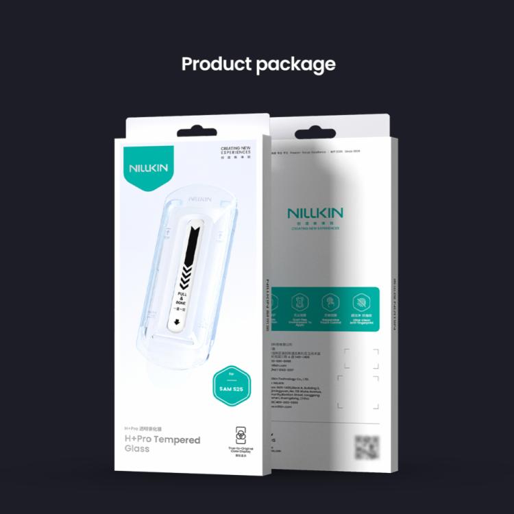 For Samsung Galaxy S25 5G NILLKIN H+Pro 0.2mm 9H Explosion-proof Tempered Glass Film