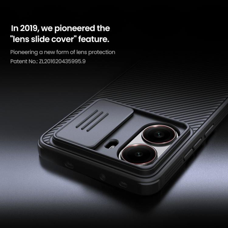 For Redmi Turbo 4 NILLKIN CamShield Pro PC Phone Case(Black) - free shipping - PMC Jewellery - Order now!