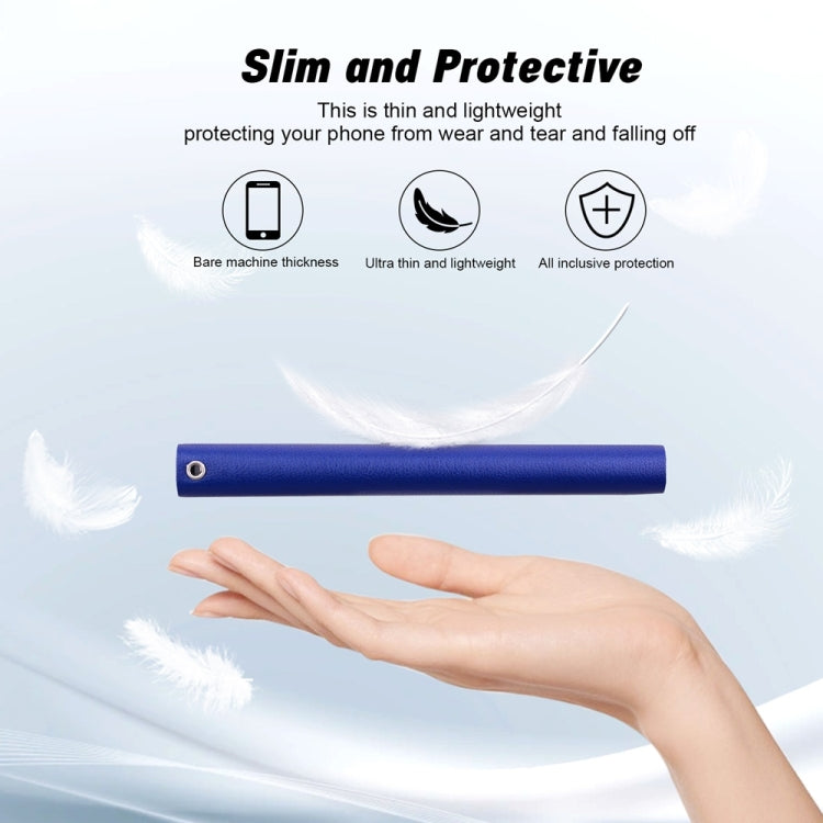 For Samsung Galaxy S25+ 5G Ultra-thin Voltage Magnetic Buckle Leather Phone Case(Blue)