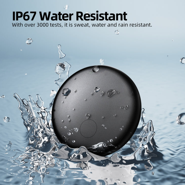 F8 Water-resistant Global Location Tracker Anti-lost Device(White)