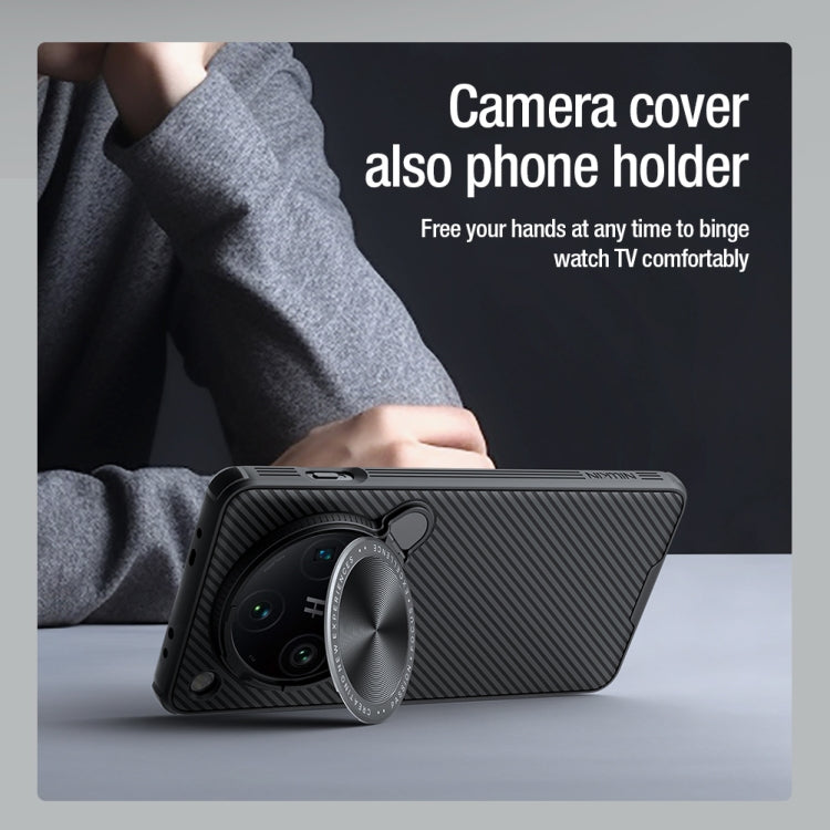 For OPPO Find X8 NILLKIN CamShield Prop MagSafe Magnetic PC Phone Case(Black) - Find X8 Cases by NILLKIN | Online Shopping South Africa | PMC Jewellery | Buy Now Pay Later Mobicred