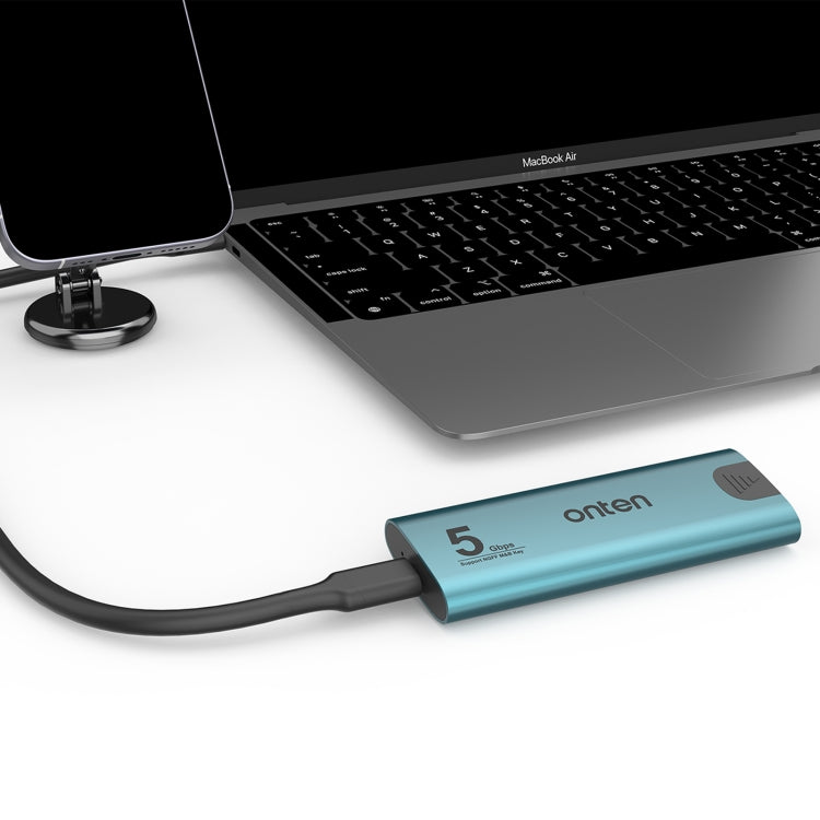 Onten UCA321 5Gbps M.2 M-key NGFF SSD Enclosure - free shipping - PMC Jewellery - Order now!
