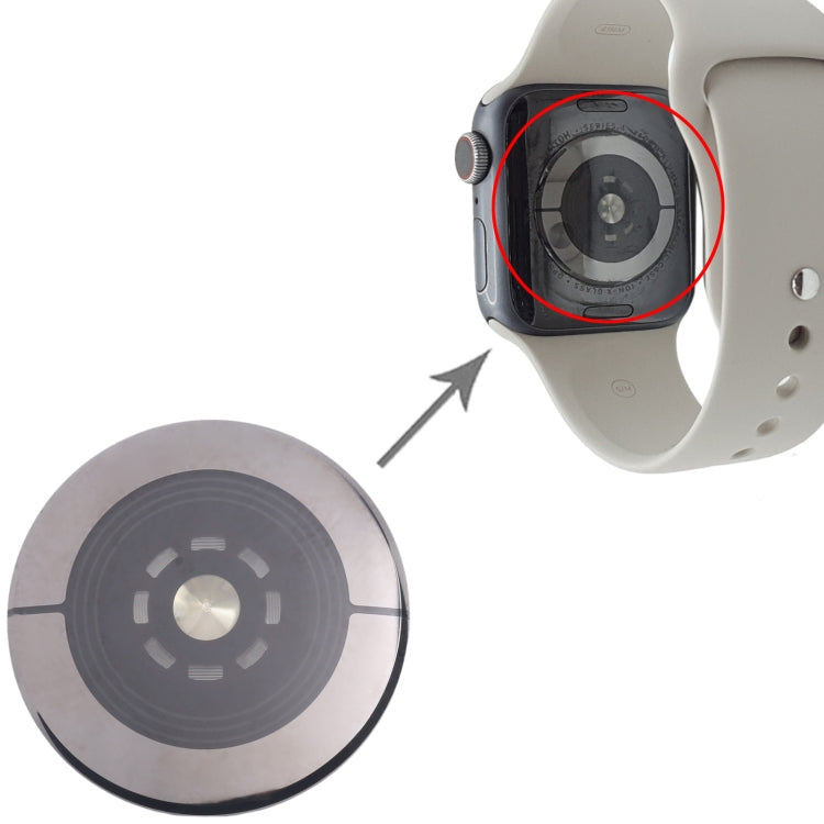 For Apple Watch Series 5 44mm Back Cover Glass - Back Cover by PMc TechLife | Online Shopping South Africa | PMc TechLife | Buy Now Pay Later Mobicred