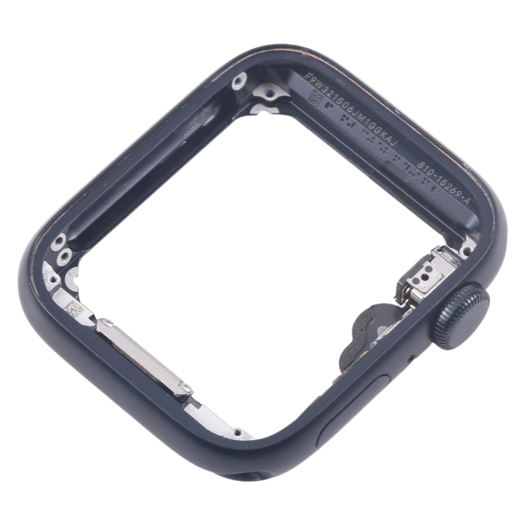 For Apple Watch SE 2022 44MM GPS Aluminium Alloy Middle Frame Bezel Plate with Crown Spin Axis Flex Cable(Midnight)
