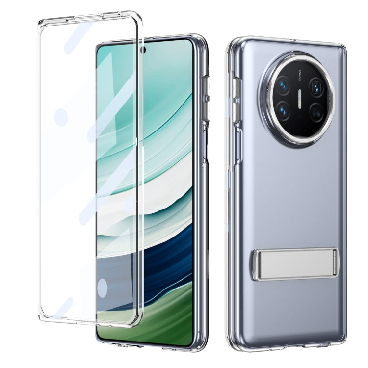 For Huawei Mate X5 Ice-Cold Holder PC Hybrid TPU Phone Case(Silver)