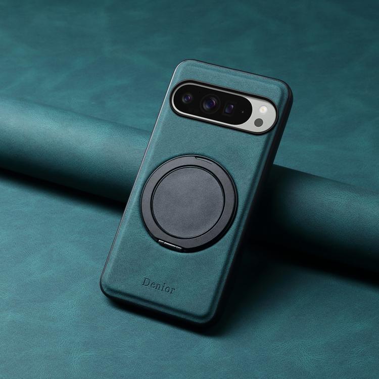 For Google Pixel 9 Pro XL Denior A14 Skin Feel Rotating Holder MagSafe Phone Case(Blue) - free shipping - PMC TechLife - Order now!