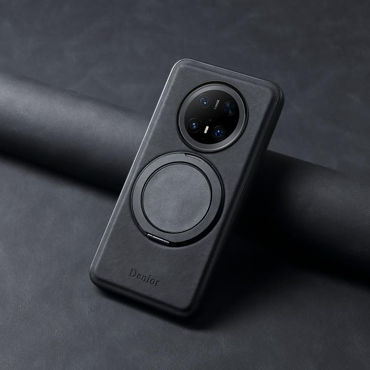 For Huawei Mate 70 Pro / 70 Pro+ Denior A14 Skin Feel Rotating Holder MagSafe Phone Case(Black) - free shipping - PMC TechLife - Order now!