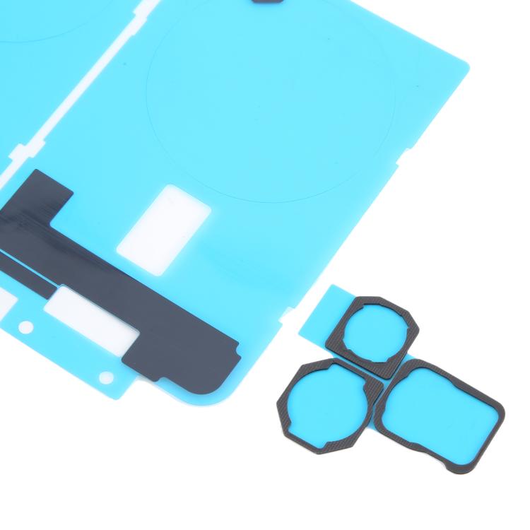 For iPhone 16 Pro 10pcs Back Cover Heat Sink Black Sticker with Back Camera Sponge Pads - by PMC TechLife | Online Shopping South Africa | PMC TechLife | Buy Now Pay Later Mobicred