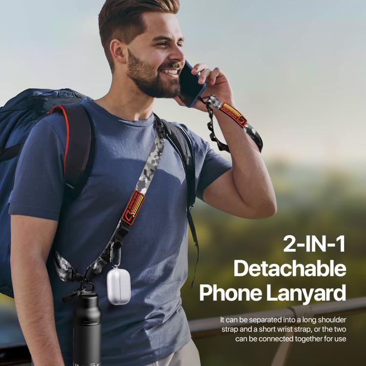 DUX DUCIS Outdoor Series Nylon Adjustable Crossbody Phone Lanyard(Camouflage Green) - free shipping - PMc TechLife - Order now!