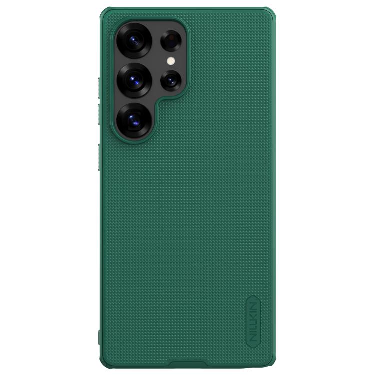 For Samsung Galaxy S25 Ultra 5G NILLKIN Frosted Shield Pro PC + TPU Phone Case(Green)