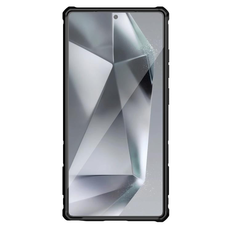 For Samsung Galaxy S25 Ultra 5G NILLKIN Black Rhino Prop PC Phone Case(Green)