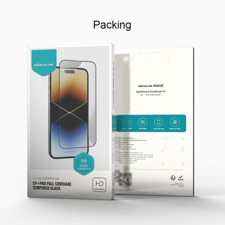For Redmi K80 / K80 Pro NILLKIN CP+Pro 9H Explosion-proof Tempered Glass Film - free shipping - PMC Jewellery - Order now!