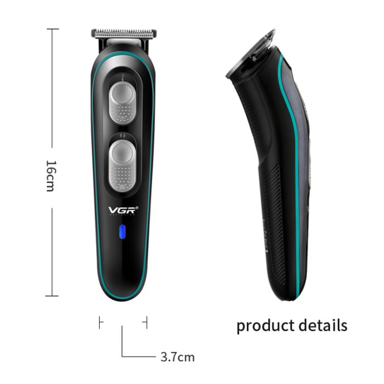 VGR V-055 10W USB Electric Household Hair Clipper(Black)
