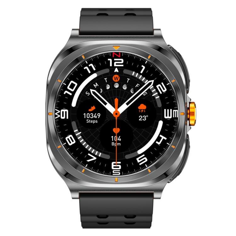 GT98 1.53 inch 2 in 1 Bluetooth Headphone IP67 Water-resistant Smart Watch Supports Blood Oxygen Monitoring(Black)