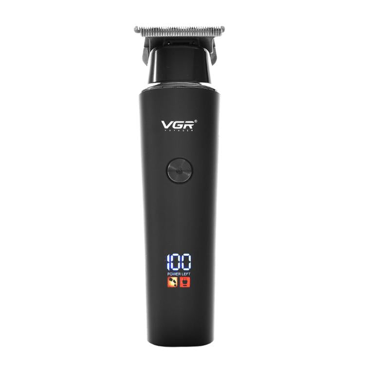 VGR V-937 LED Digital Display Salon USB Electric Hair Clipper(Black)