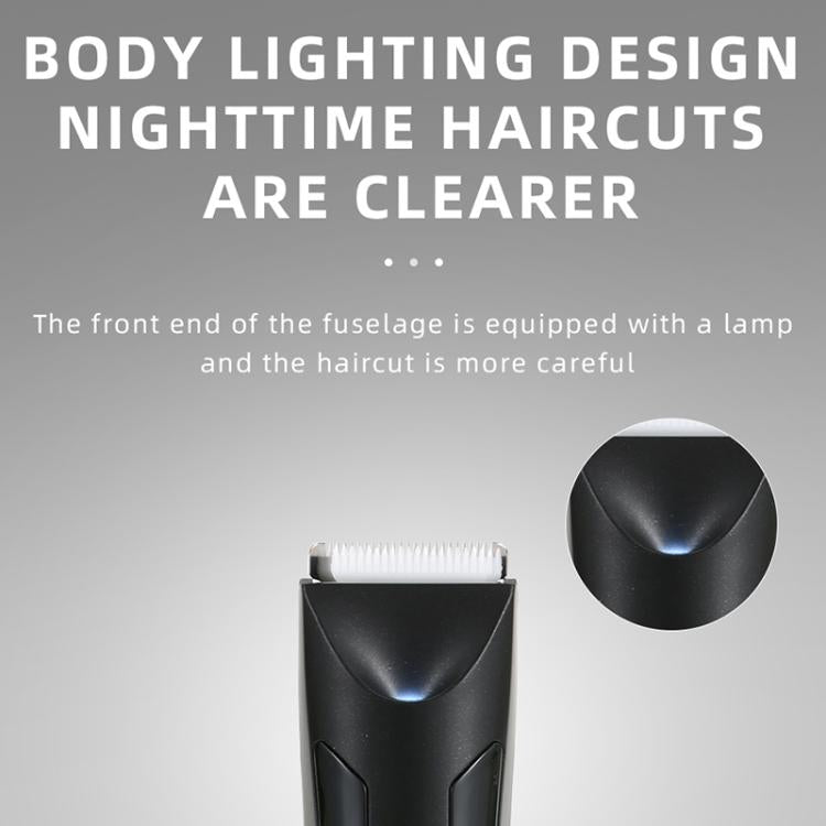 VGR V-951 IPX5 LED Digital Display Portable Light USB Hair Clipper(Black) - free shipping - PMC TechLife - Order now!