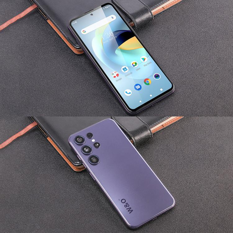 W&O X500 Pro, 4GB+128GB, 6.8 inch Android 10 Mediatek MT6765 Helio P35 Octa Core, Network: 4G, Plug:UK Plug(Purple) - free shipping - PMc TechLife - Order now!