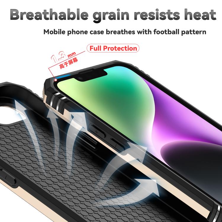 For iPhone 16e Sliding Camshield Holder Phone Case(Gold) - iPhone 16e Cases by PMC TechLife | Online Shopping South Africa | PMC TechLife | Buy Now Pay Later Mobicred