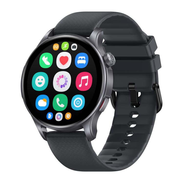 Zeblaze Btalk 3 GPS 1.43 inch HD AMOLED Screen Health Fitness Smart Watch, Support Bluetooth Call(Space Gray)