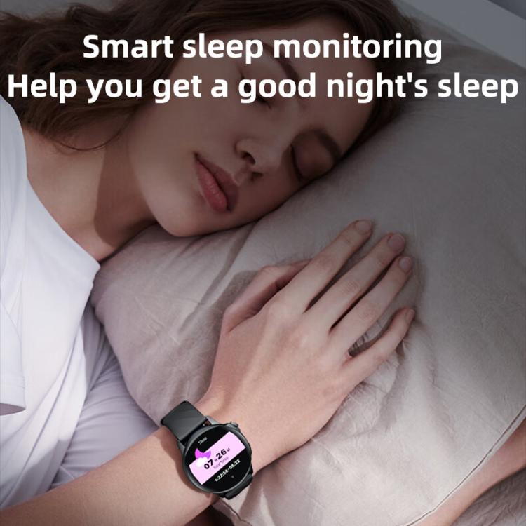 Yesido IO29 Water-resistant Smart BT Watch, 1.39 inch Screen, Support BT Call / Heart Rate(Black)