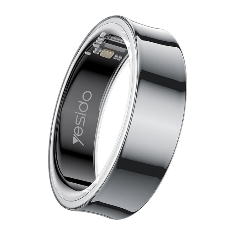 Yesido IO33 Health Monitor Smart Ring, Support Body Temperature / Heart Rate / Blood Pressure / Female Physiological Reminder, Size:60mm Inner Circumference(Black)