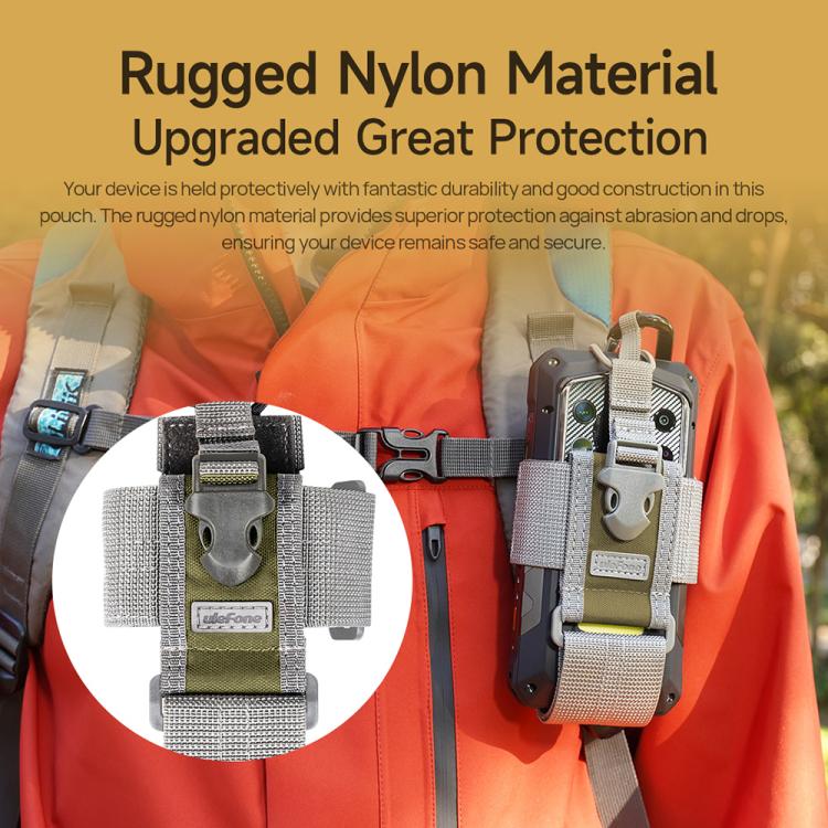 Ulefone Armor Holster Multi-Purpose Phone Pouch Waist Bag(Grey) - free shipping - PMC Jewellery - Order now!