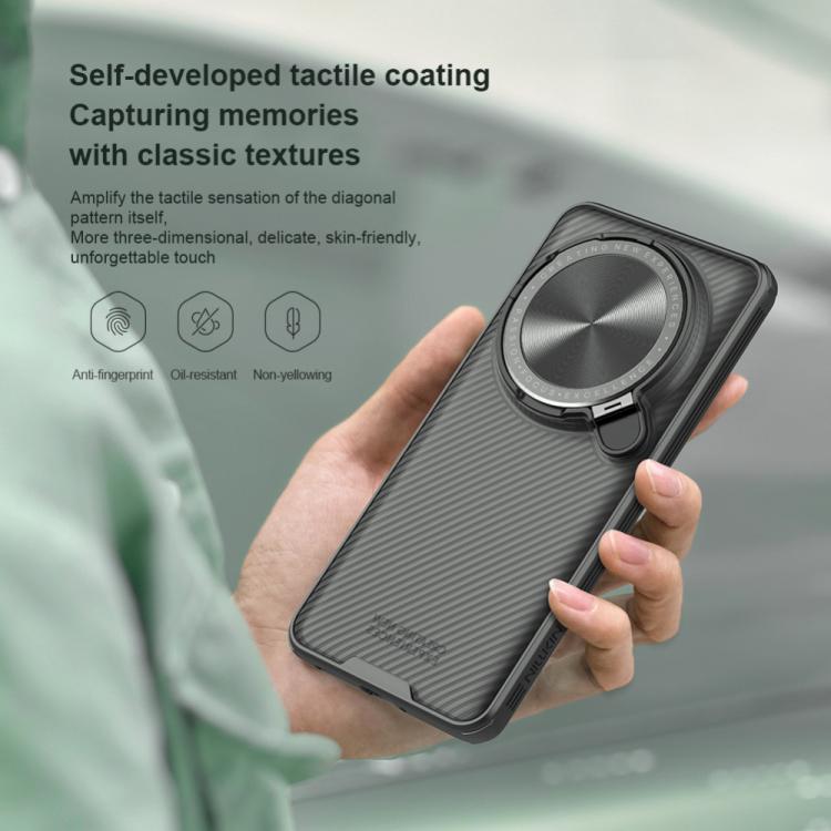 For Xiaomi 15 Ultra NILLKIN CamShield Prop Translucent PC Phone Case(Black) - free shipping - PMC Jewellery - Order now!