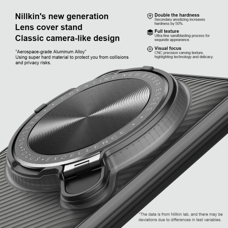 For Xiaomi 15 Ultra NILLKIN CamShield Prop Translucent PC Phone Case(Black) - free shipping - PMC Jewellery - Order now!