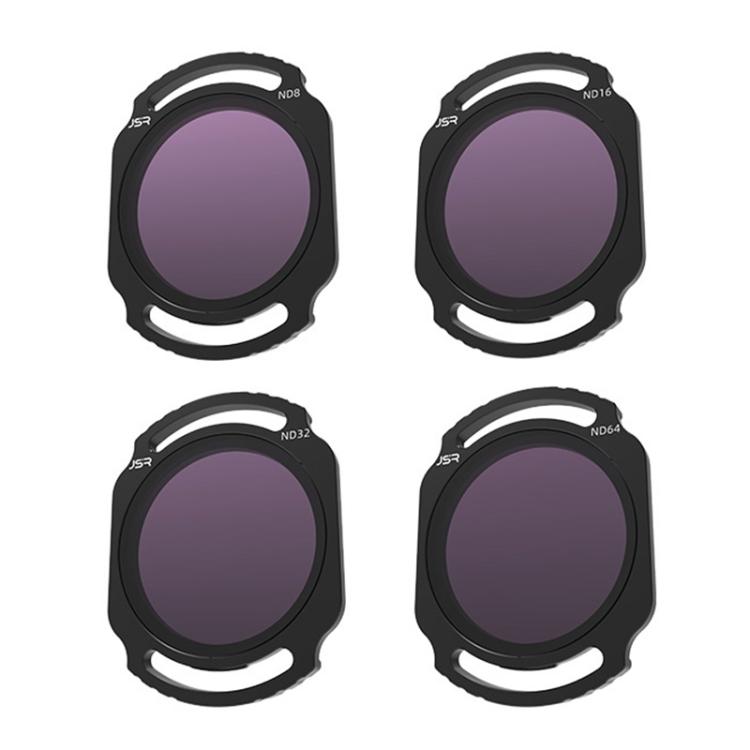 For DJI O4 Air Unit Pro / Avata 2 JSR YB Series Camera Lens Filter, Filter:4 in 1 ND