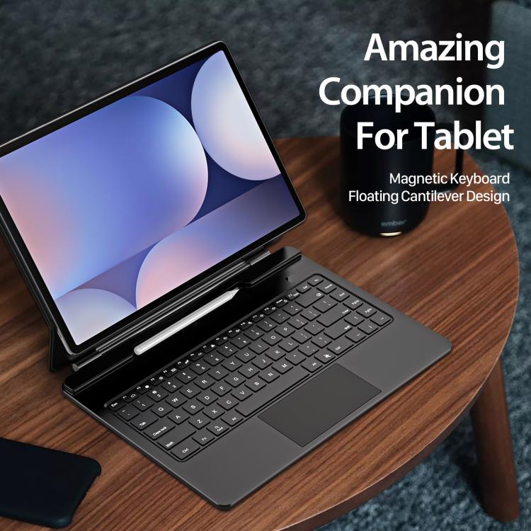 For Samsung Galaxy Tab S10 Ultra DUX DUCIS MK Series Magnetic Wireless Bluetooth Keyboard Tablet Case(Black)