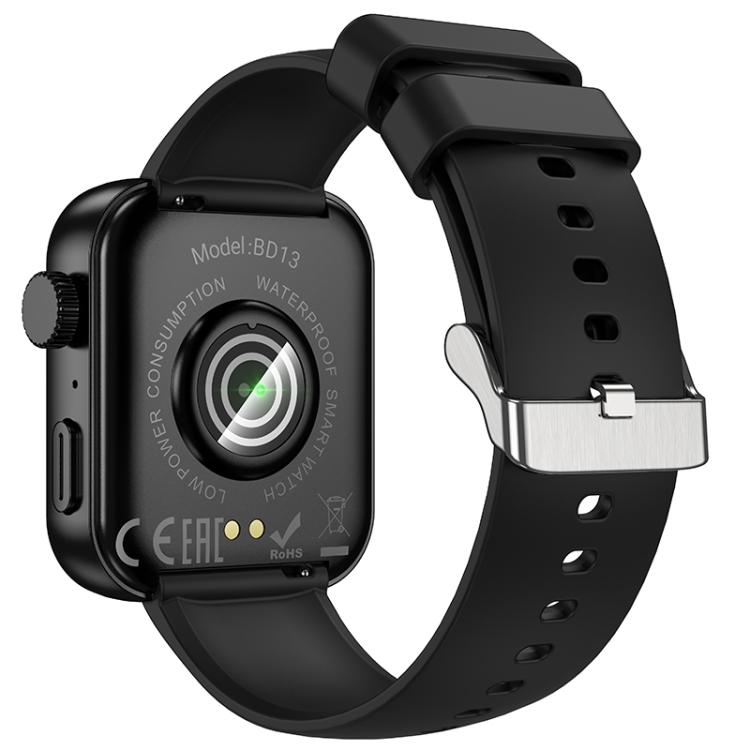 BOROFONE BD13 Smart Sports Watch, 1.83 inch Screen, Support BT Call(Black) - free shipping - PMC Jewellery - Order now!