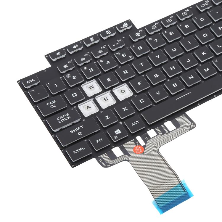 US Version Colorful Backlit Laptop Keyboard for Asus ROG Strix G15 G513 G513Q G513QM G513QY G533(Black) - Replacement Keyboards by PMc TechLife | Online Shopping South Africa | PMc TechLife | Buy Now Pay Later Mobicred
