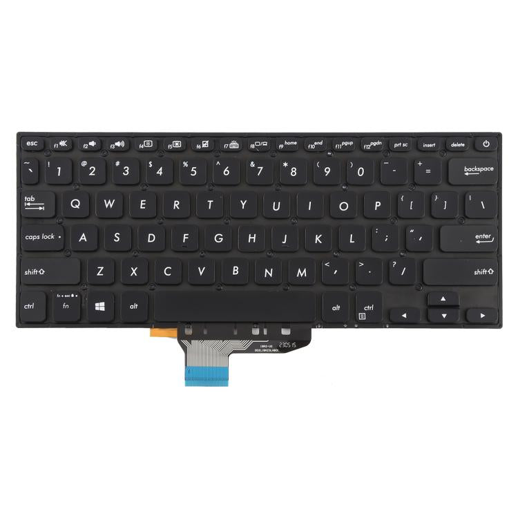 US Version Backlit Laptop Keyboard for Asus VivoBook S14 K430 A430 X430 S403 S4300F S4300U(Black)