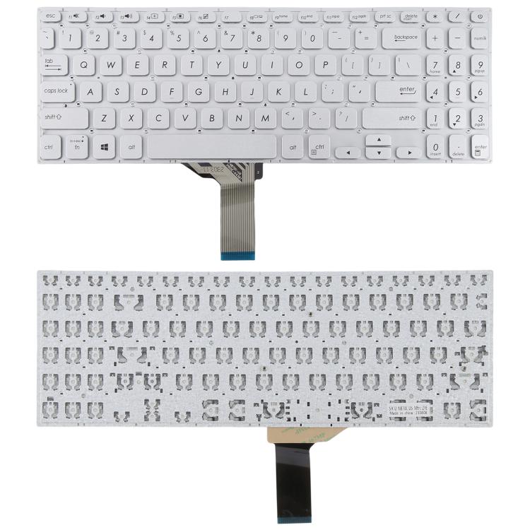 US Version Laptop Keyboard for Asus S530 S530U S530F S15 S530UA S530UN S5300 S5300F S5300FN S5300U S5300UN X530 X530M(Black)