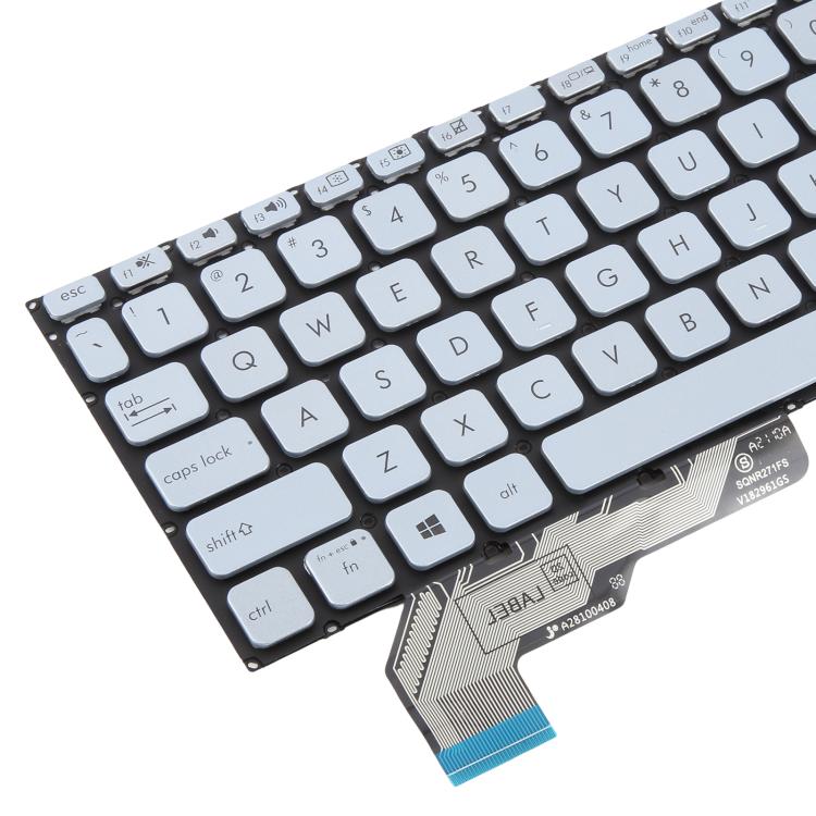 US Version Laptop Keyboard for Asus Adol14 ADOL14FA S403F A403F X403F ADOL13u(Silver) - Replacement Keyboards by PMc TechLife | Online Shopping South Africa | PMc TechLife | Buy Now Pay Later Mobicred