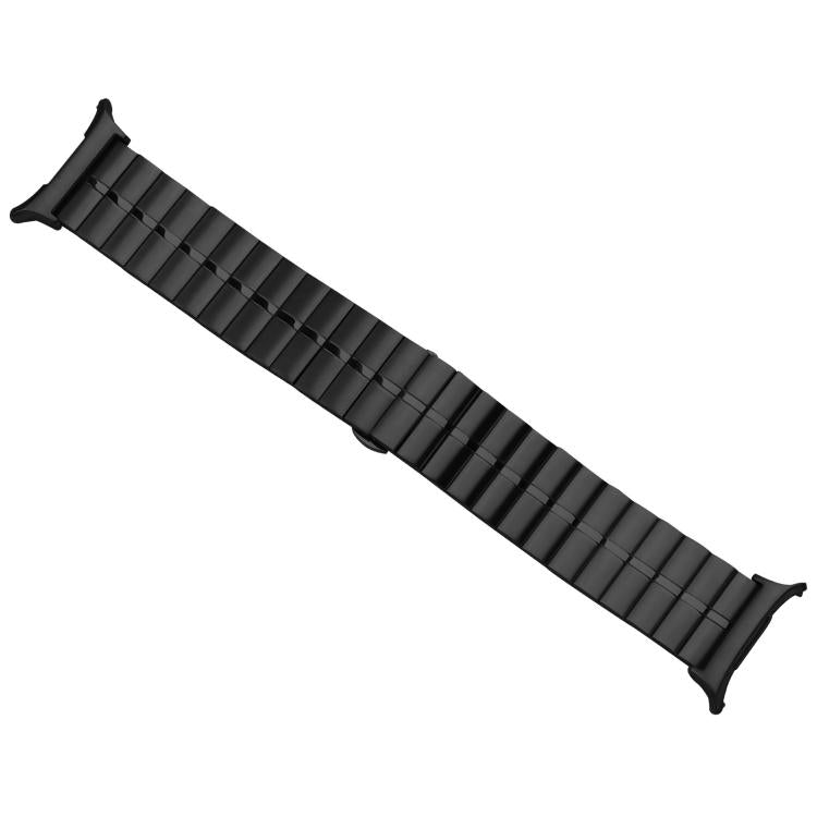 For Samsung Galaxy Watch Ultra 47mm / Ultra 2025 Kalebol One-bead Stainless Steel Watch Band(Black)