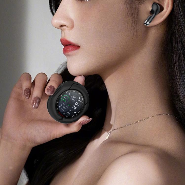 D9 1.46 inch 2 in 1 Bluetooth Earphone Smart Watch, Support Bluetooth Call / NFC / Heart Rate(Black)
